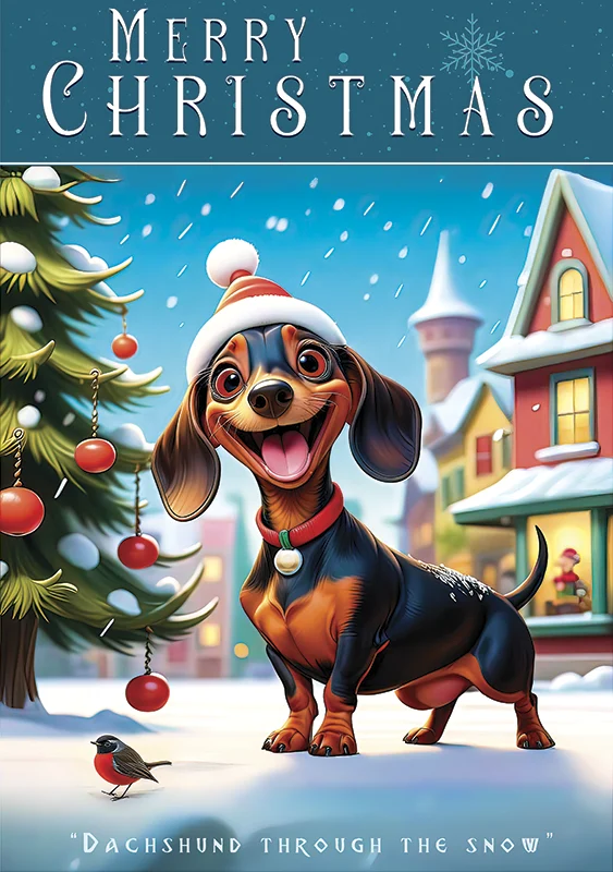 Christmas_Dachund