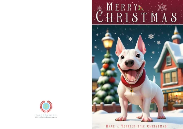 Christmas_Bull Terrier - Image 2